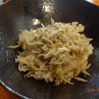 しらす炒め丼